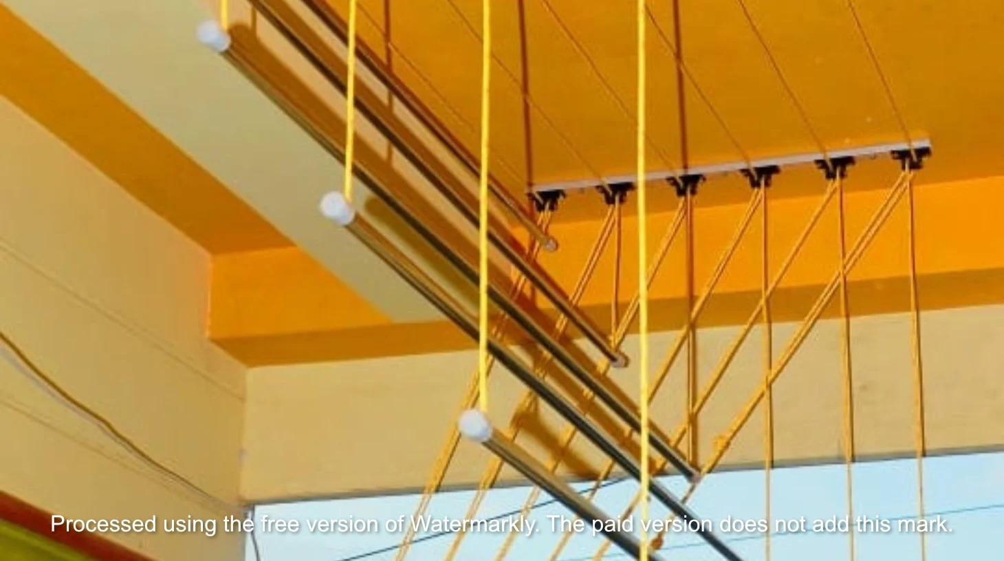 Pull and Dry Cloth Hangers Fixing