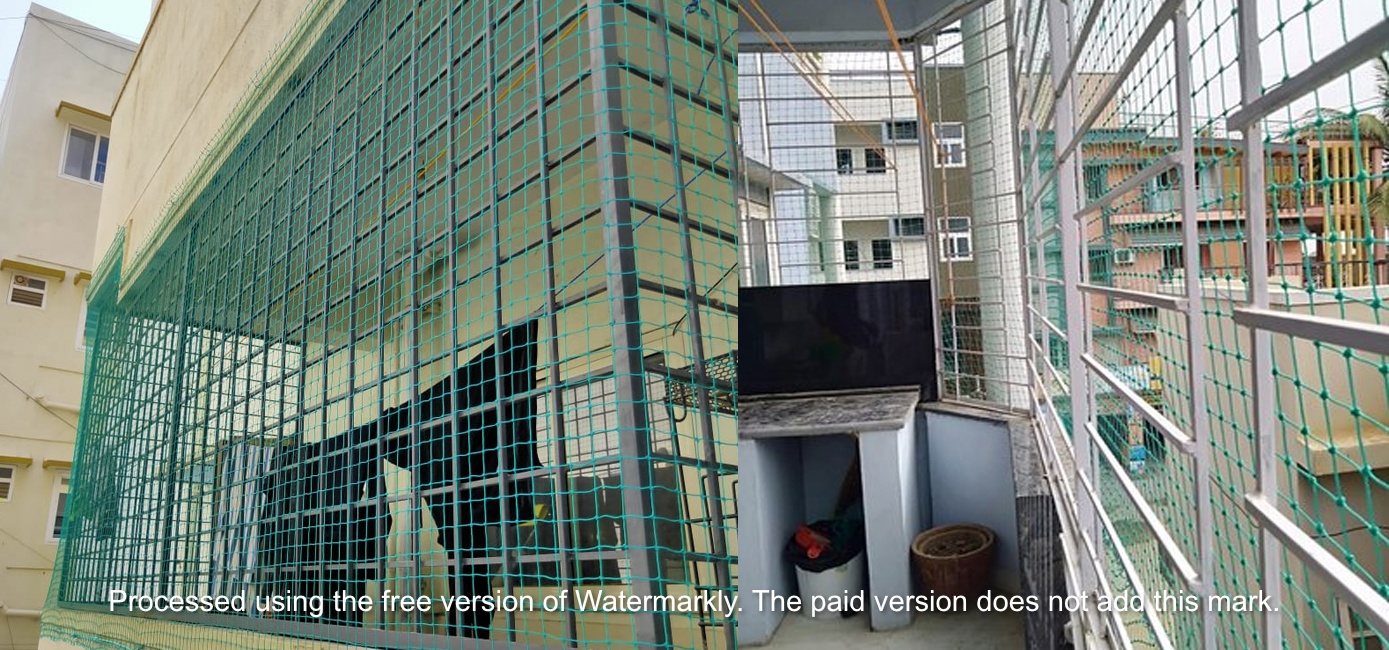 Grill Balcony Safety Nets